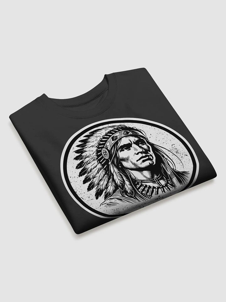 Feathered Headdress Portrait Sweatshirt product image (2)