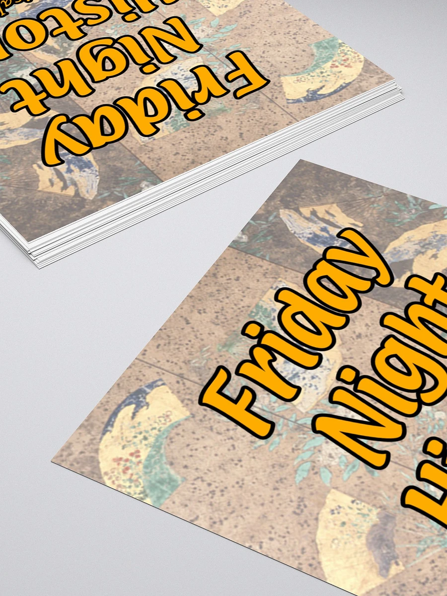 Friday Night History (sticker) product image (4)
