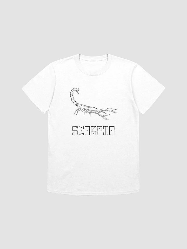 Scorpio Zodiac Sign Shadowed Comfort Unisex T-Shirt product image (25)