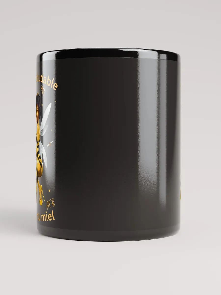 Bee Buzz Black Mug product image (9)