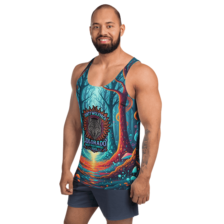 Mystical Wolfpack All-Over Tank Top product image (2)