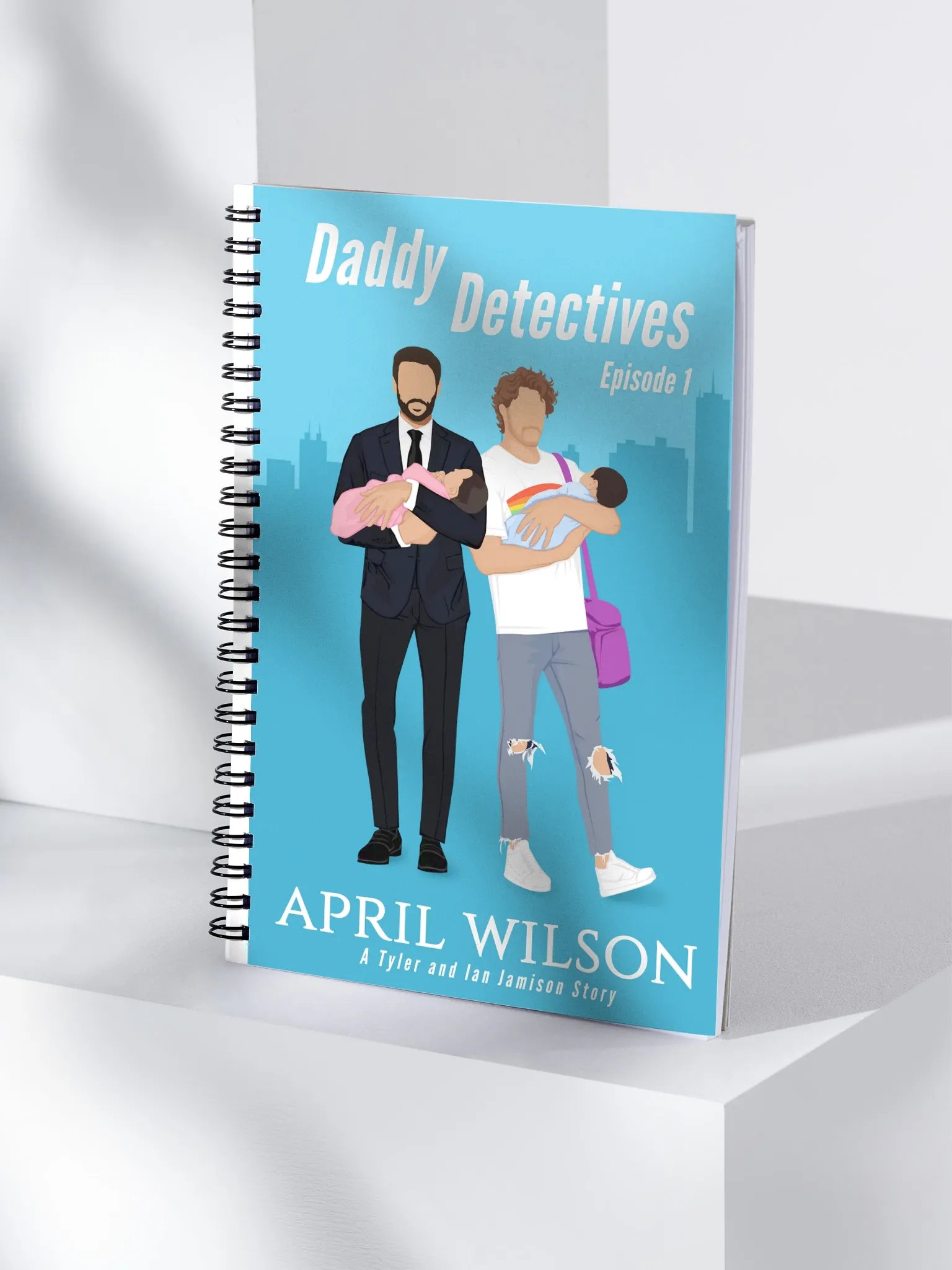 Spiral bound notebook - Daddy Detectives Episode 1 product image (4)