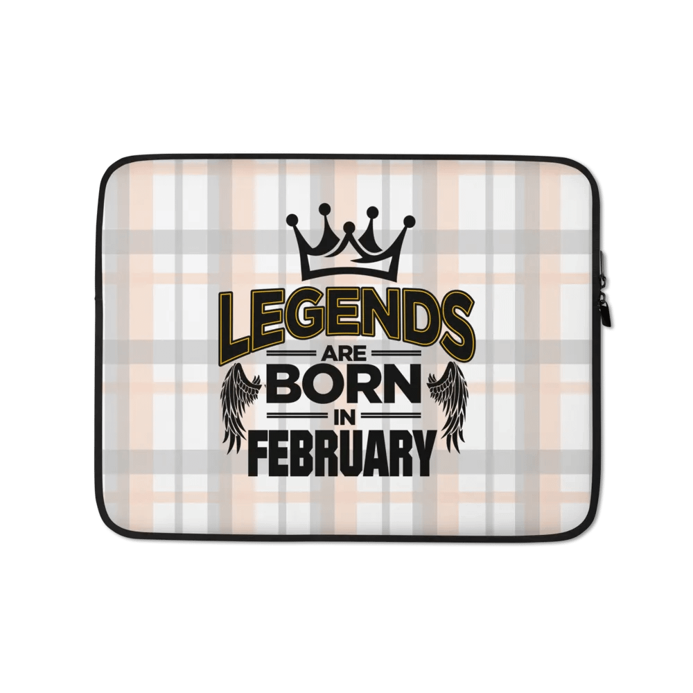 February Legends Laptop Sleeve product image (1)