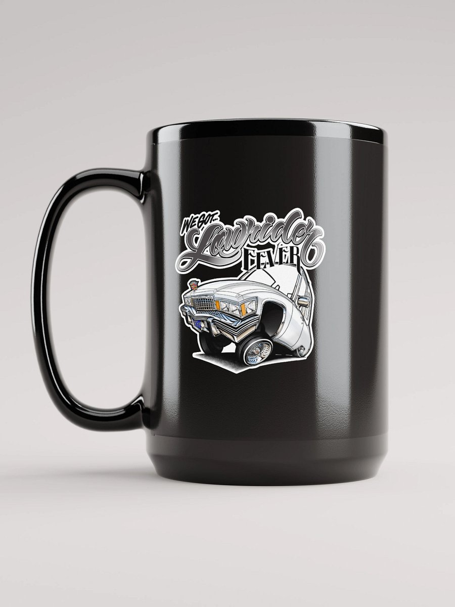 Lowrider Fever Black Glossy Mug product image (6)