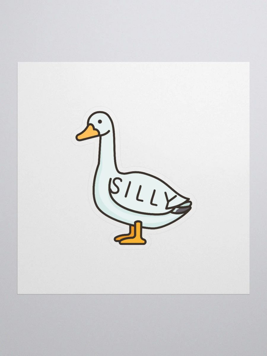 Silly Goose Sticker product image (1)