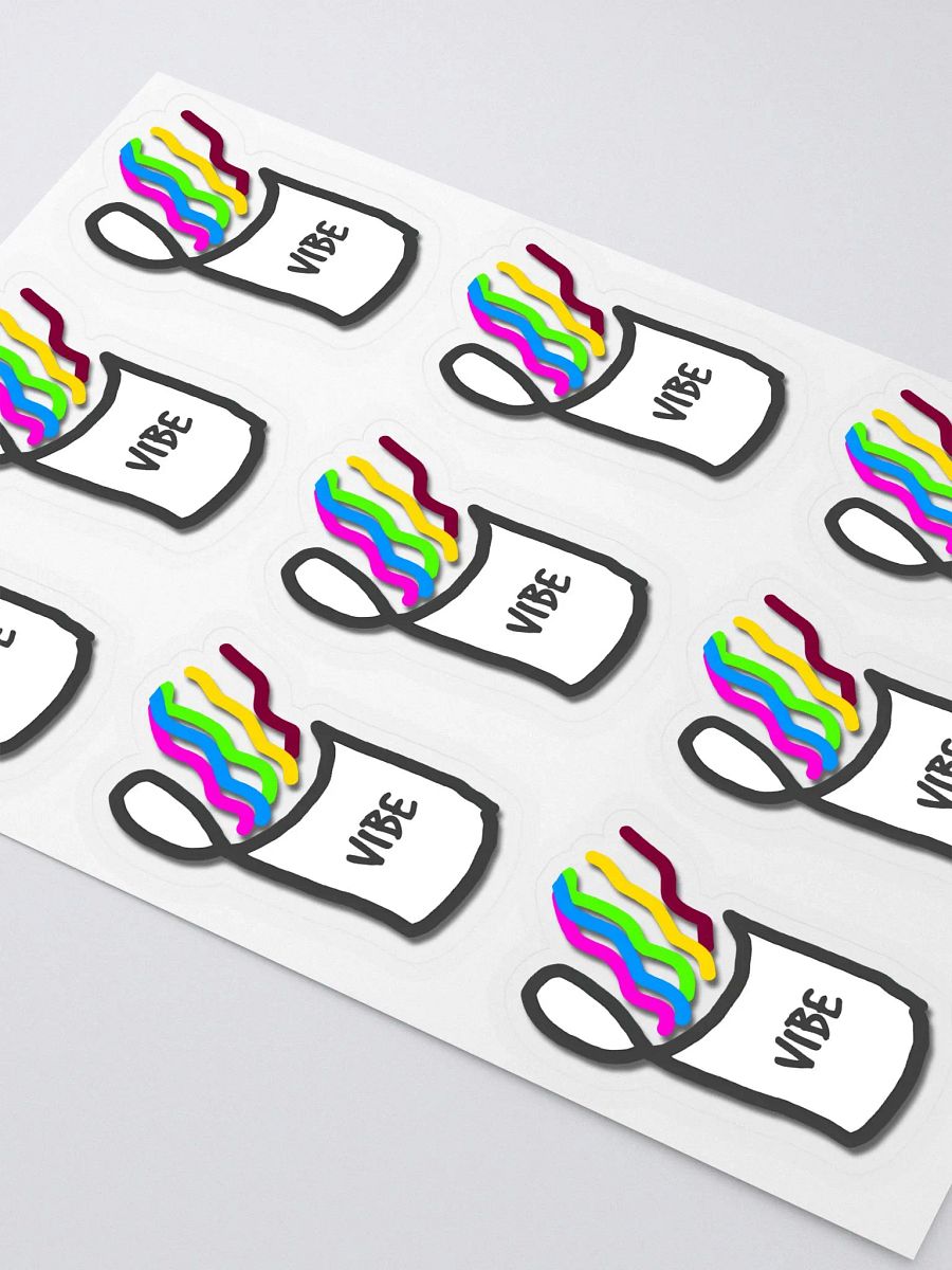 Vibe in a Can - the sticker sheet product image (3)