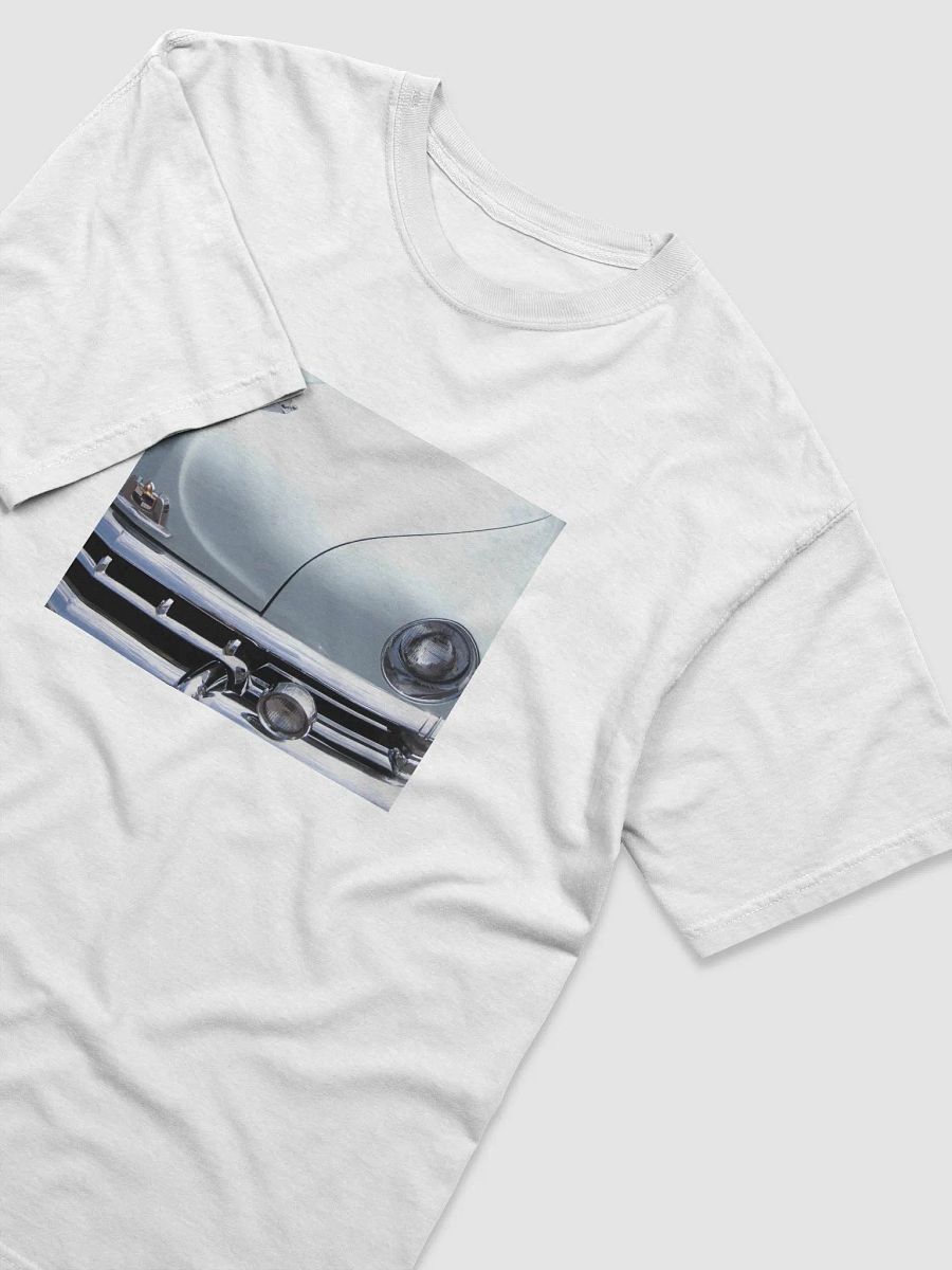 White Classic Car Grill T-shirt product image (4)