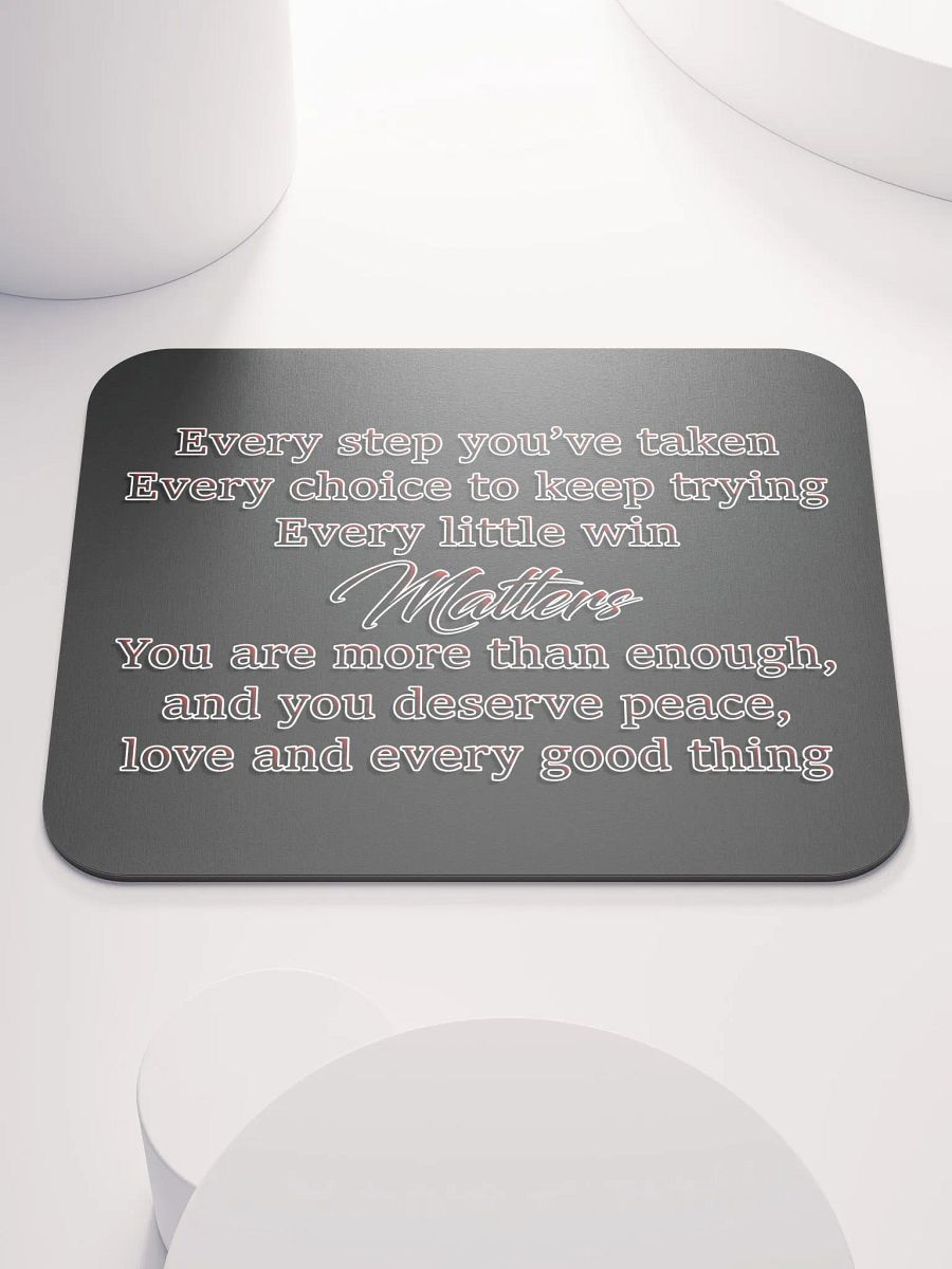 Positivity - Every Step Mouse Pad product image (1)