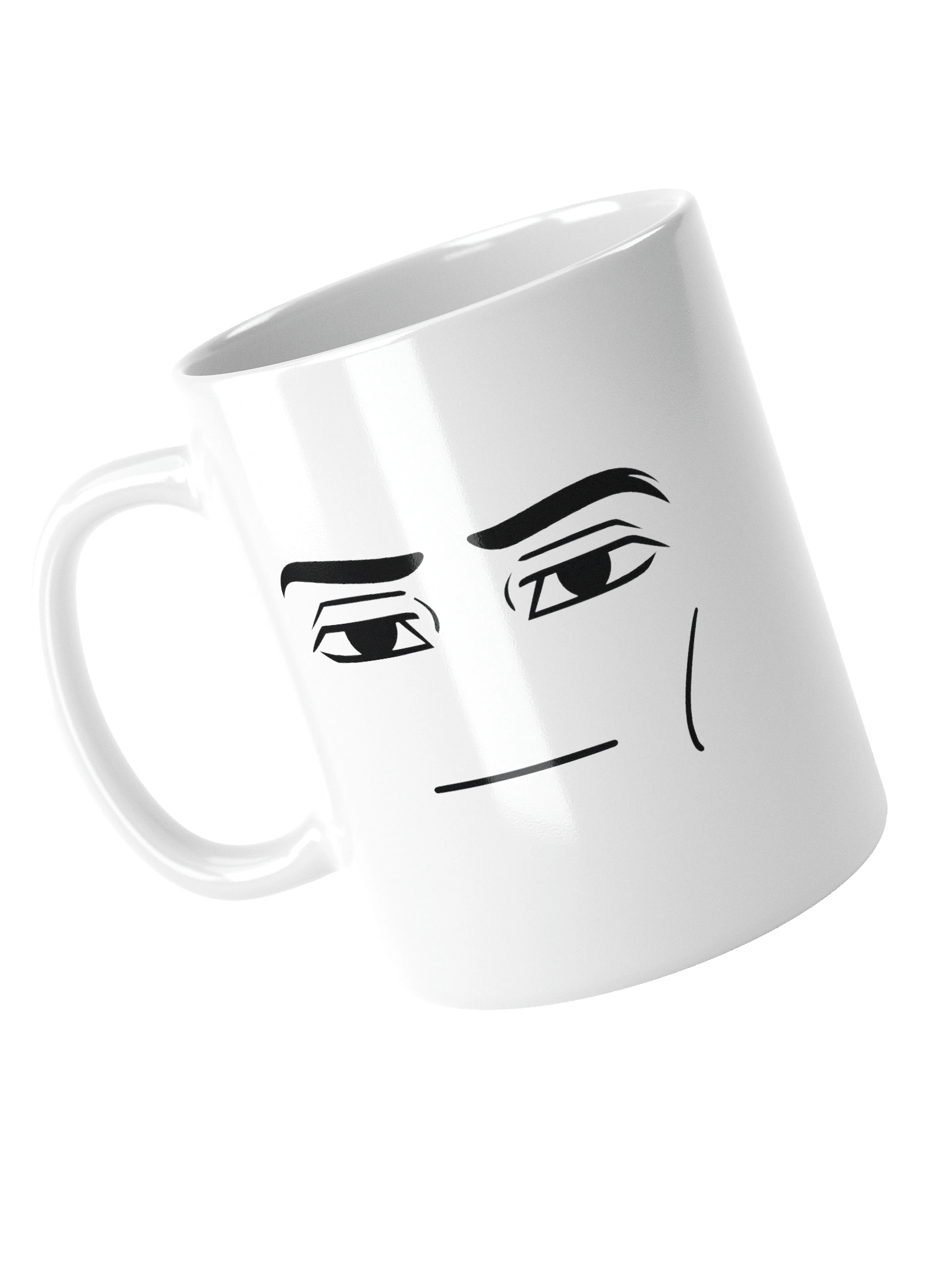 Unbothered Mug | Minimal Attitude Face Cup | Silent Judgement Expression | Coffee/Tea Mug for Office Desk & Gifting product image (4)