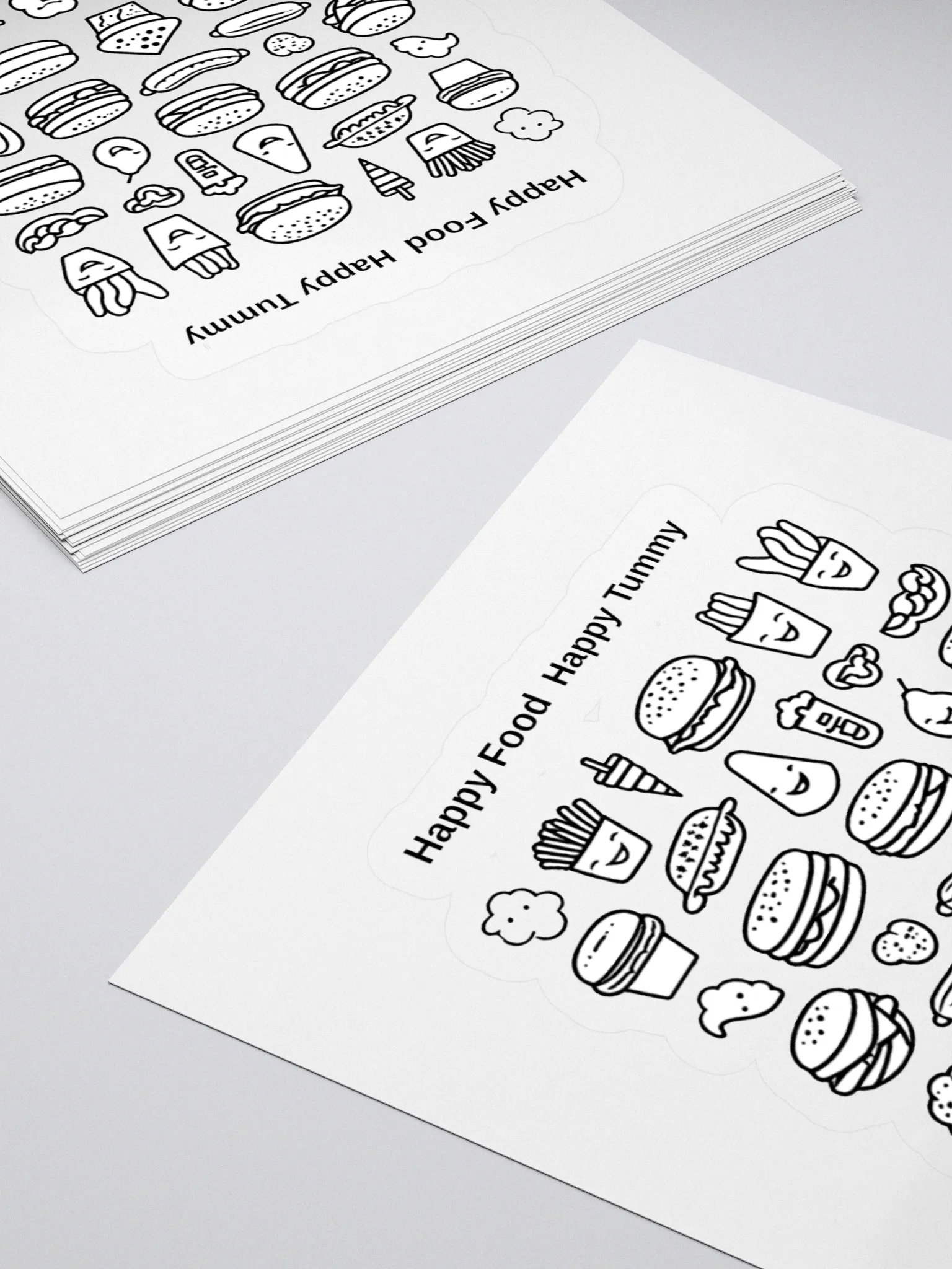 Happy Food, Happy Tummy — Smiling Snacks Sticker product image (13)