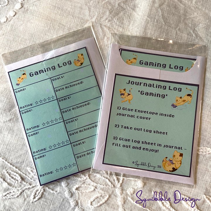 Journaling Log Set - Gaming product image (1)