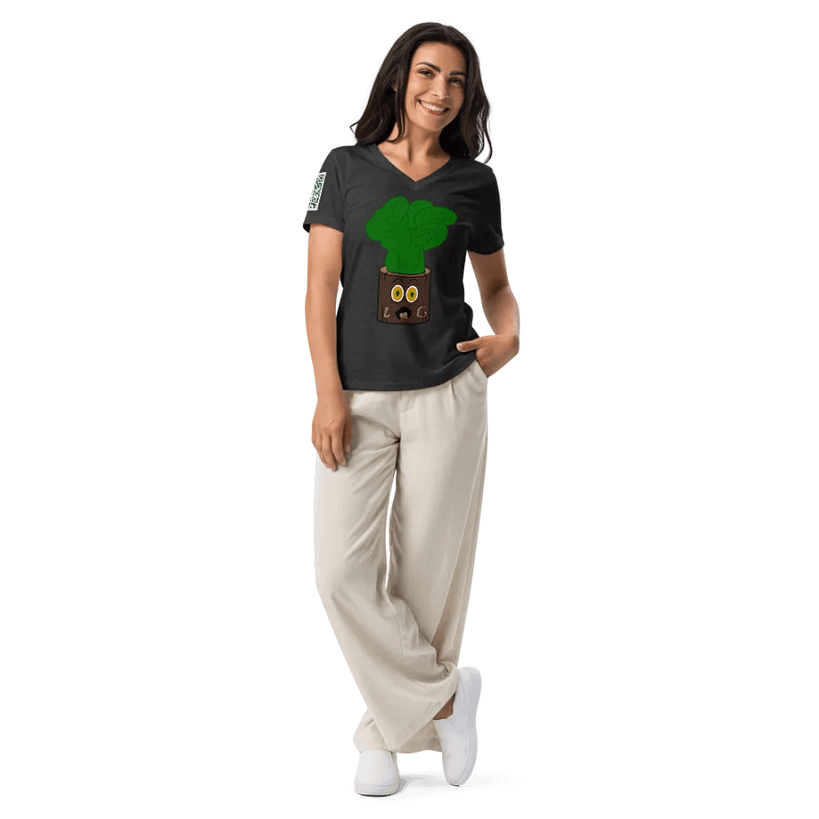 F*Seattle Log Women's V neck product image (2)