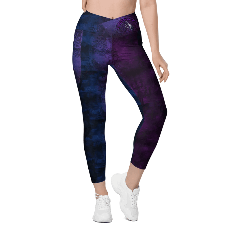 CuddleMonster86 Skeleton Logo Leggings