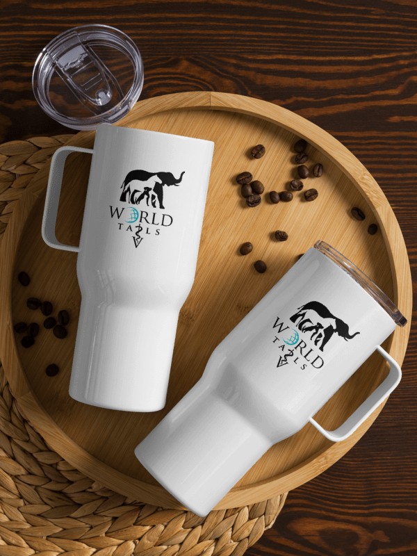 Logo Travel Mug with Handle product image (3)