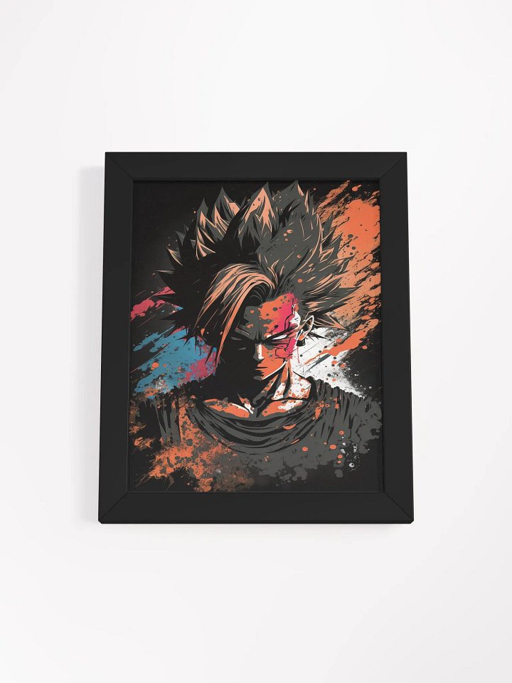 Dragonball Z Goku Super Saiyan Splash Art Design product image (1)