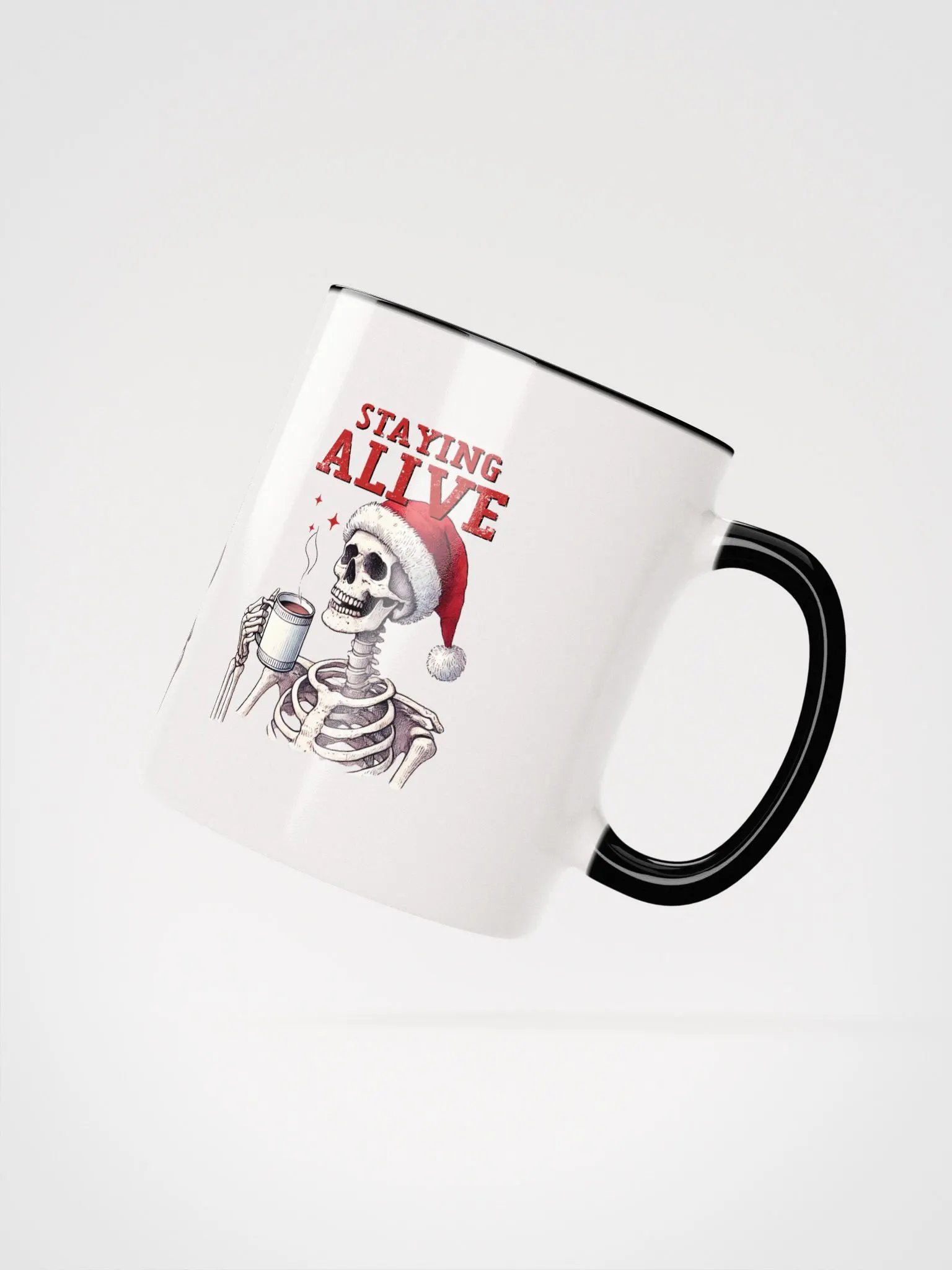 Skeleton Christmas Coffee Mug – 