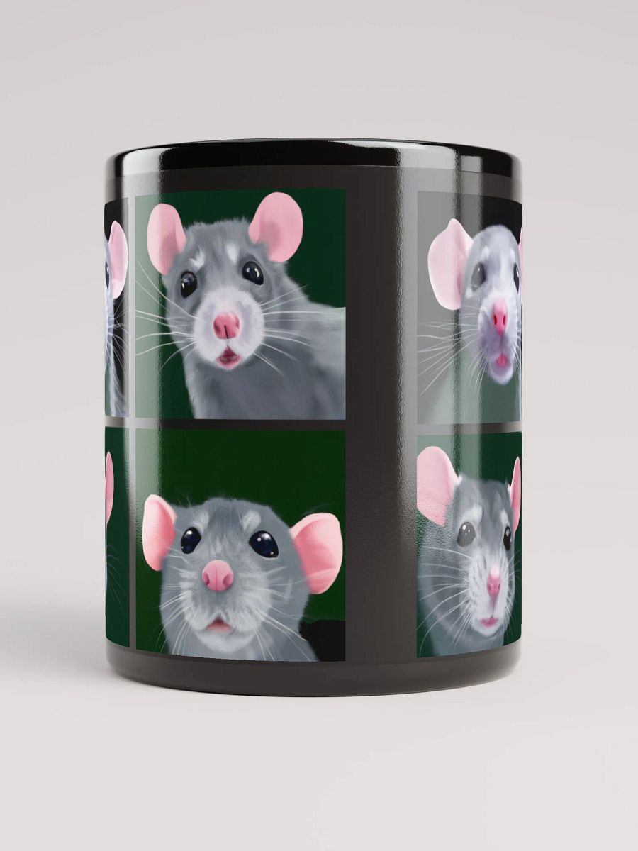 Blue rats art mug product image (10)