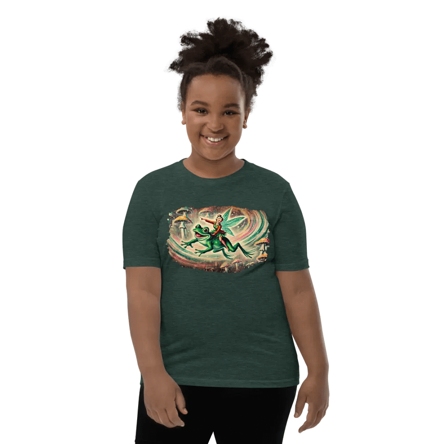 Enchanted Frog and Fairy Kids T-Shirt product image (39)