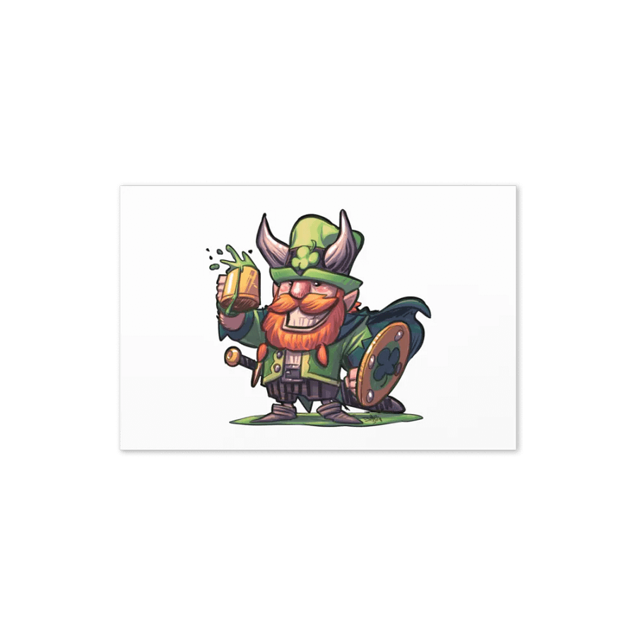 St. Paddy viking greeting card product image (22)