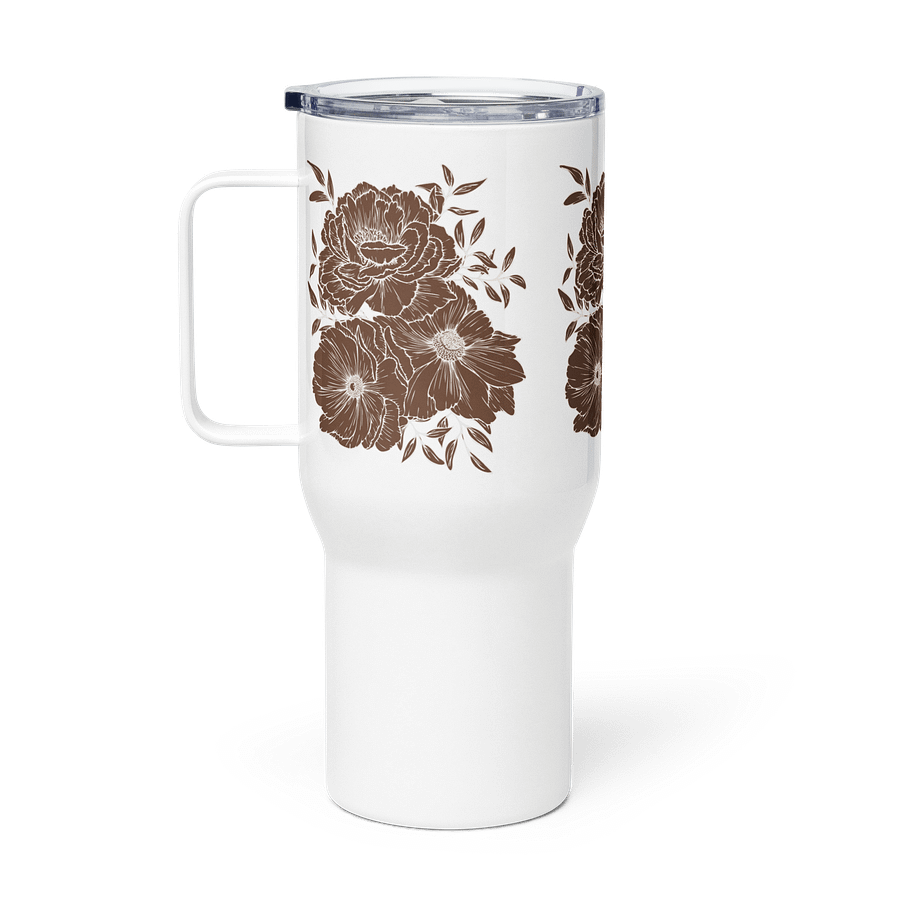 Floral Fusion Stainless Steel Travel Mug product image (4)