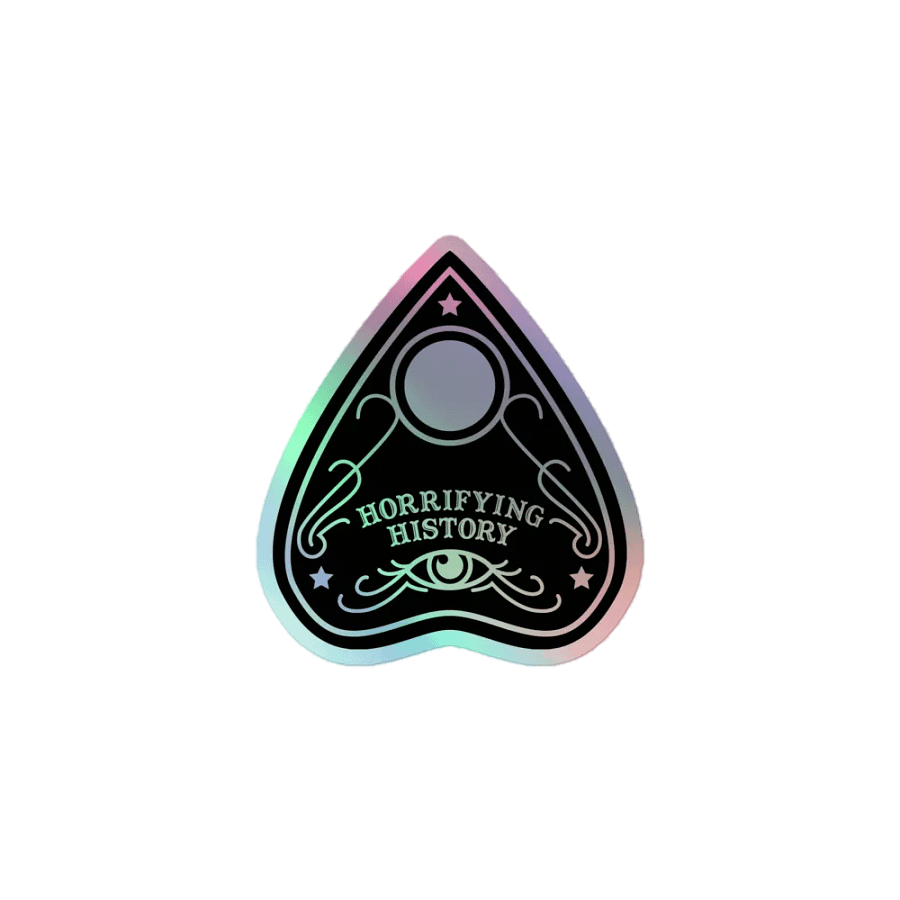 Horrifying History Holographic Sticker product image (1)