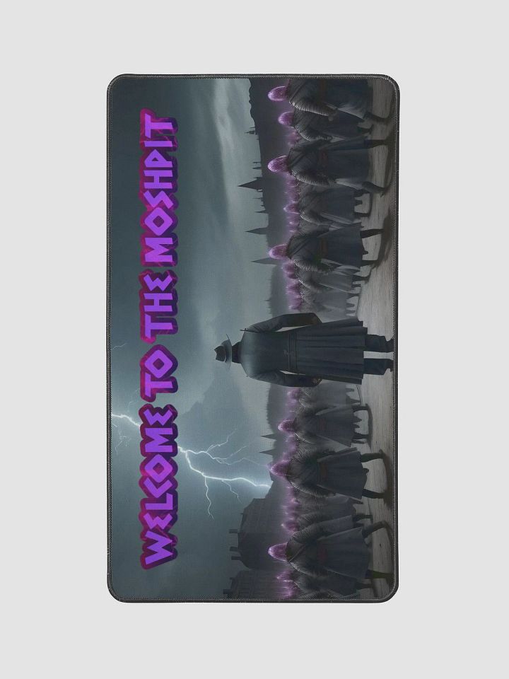 WELCOME TO THE MOSHPIT DESK MAT product image (1)
