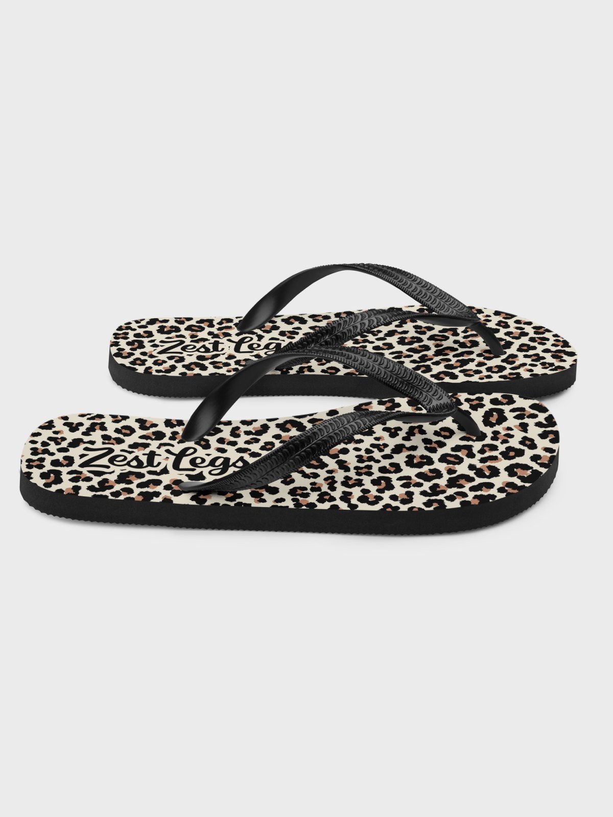 Flip flops "Abstract Animal Leopard Skin Fur Pattern" product image (4)