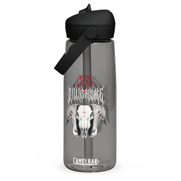 Sillysau5age Demonic Goat Sports Bottle product image (1)