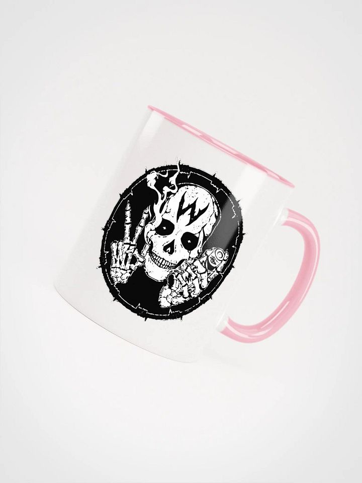 Inhaler Skull Pink Mug product image (1)