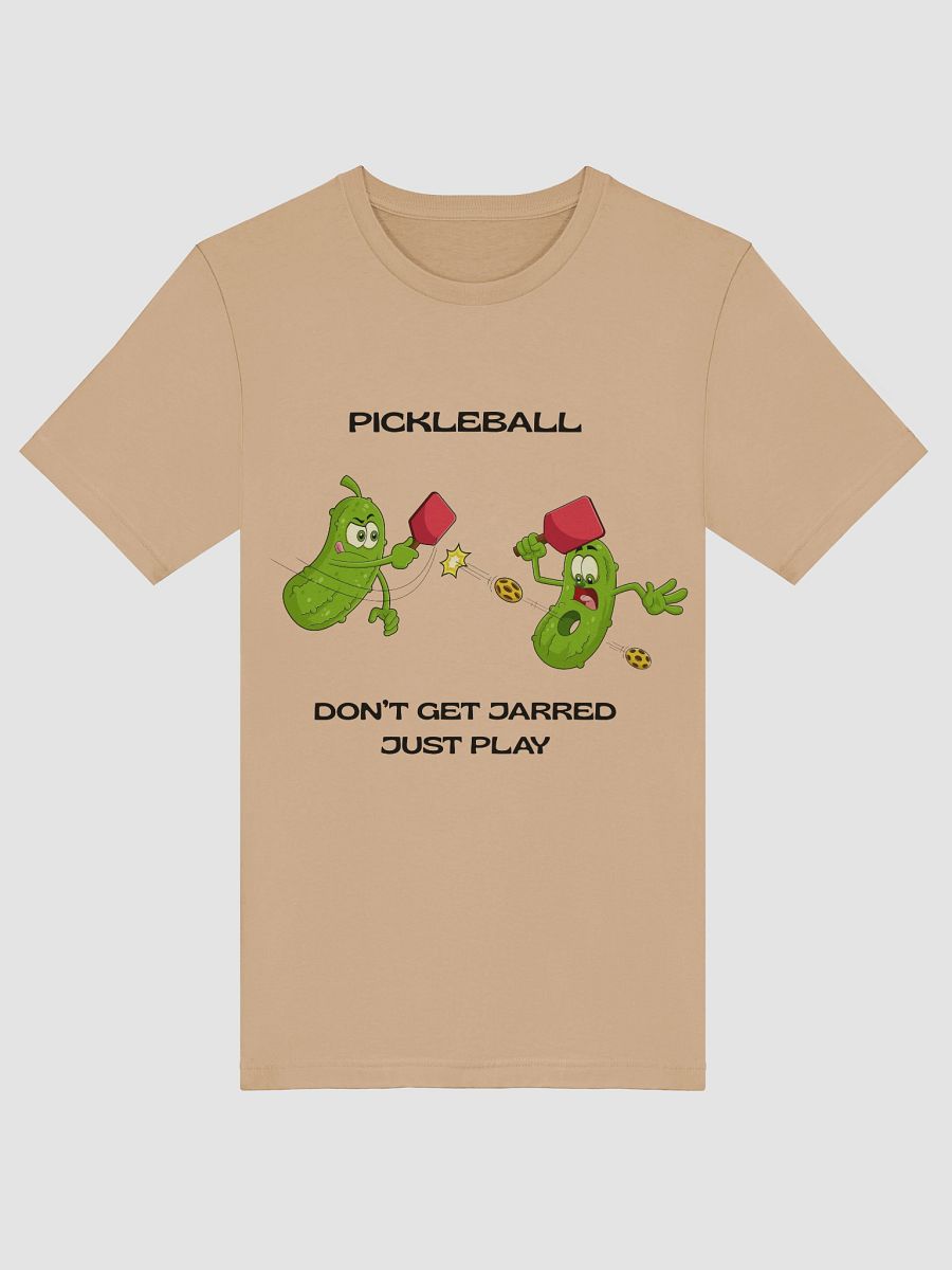 Pickleball Don't Get Jarred Just Play Supersoft T-Shirt product image (49)