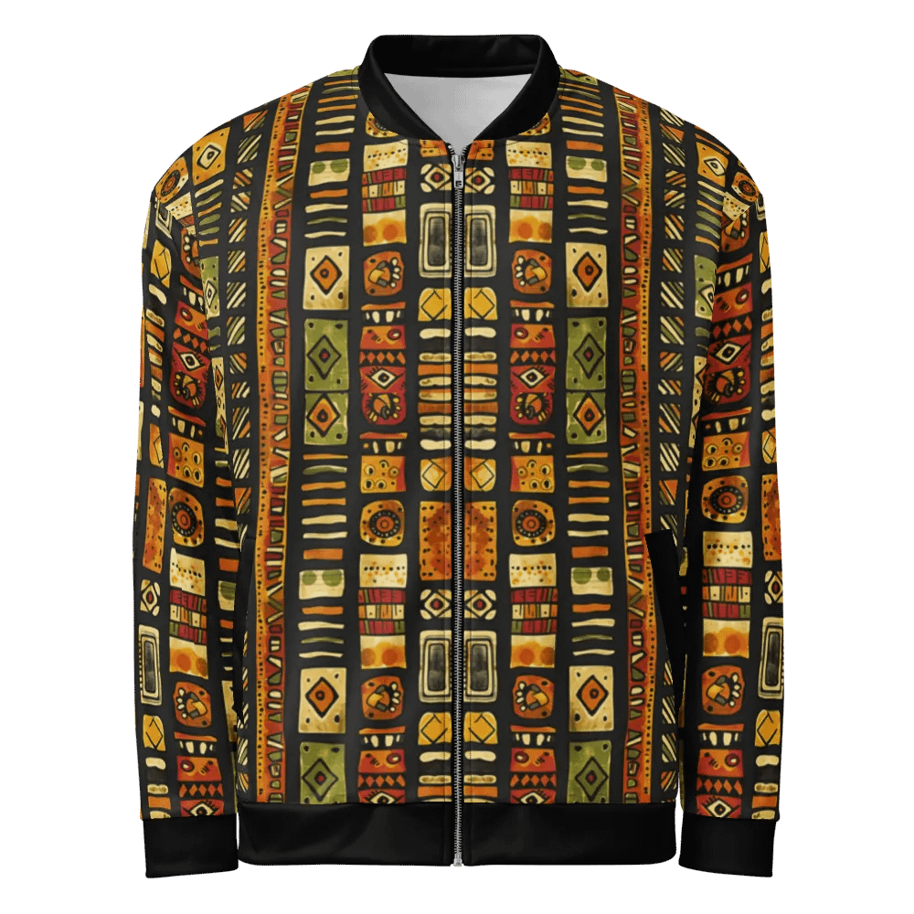 Golden Mane Bomber Jacket product image (1)