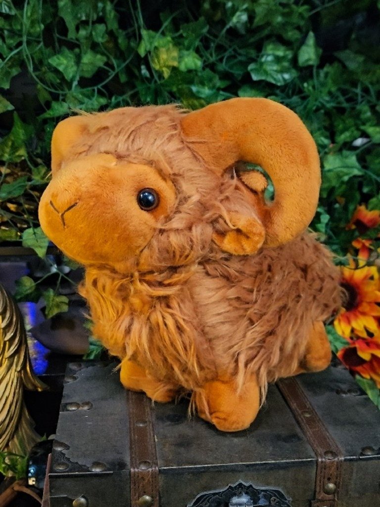 The Armored Kingdom Baby SnuggleHorn Sheep Plushie product image (2)