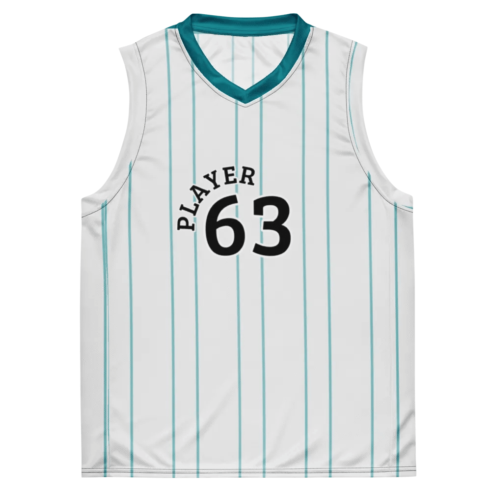 PLAYER 63 All-Over Print Unisex Basketball Jersey product image (5)
