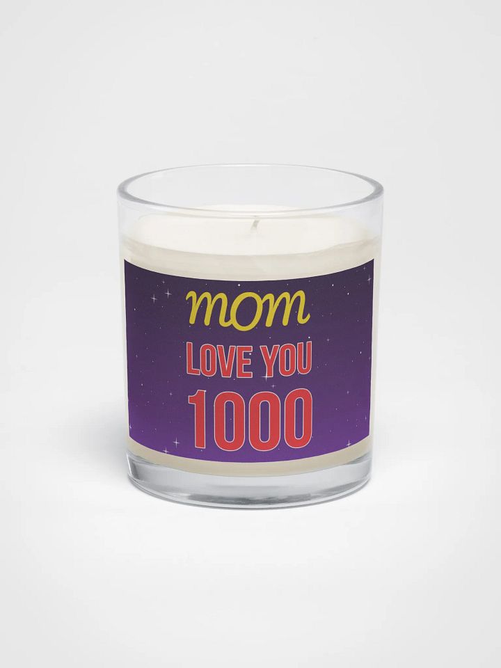 Personalized Scented Candles for Mom, Love You 1000, Gift for Mother's Day product image (1)