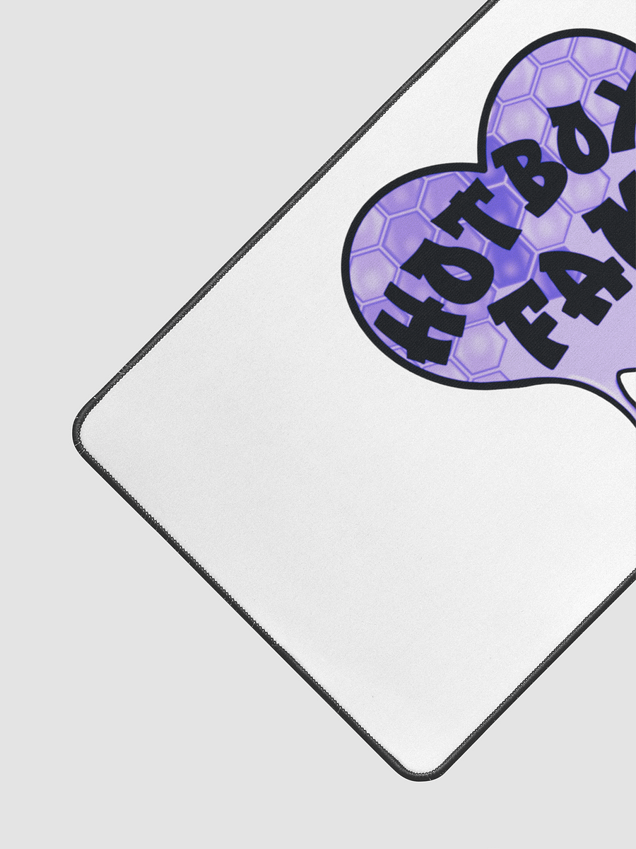 HOT BOX FAM PURPLE HONEY COMB LOGO DESK MAT product image (3)