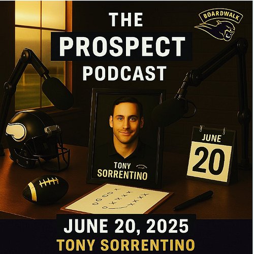 🏈 LIVE TODAY, HERE IS THE RECAST:! Vikings WR Coach Tony Sorrentino drops knowledge bombs on The Prospect Podcast! Learn from...