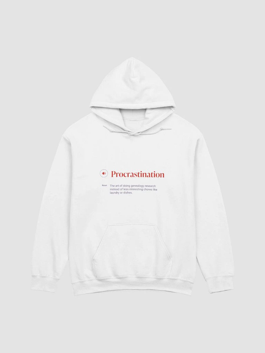 Procrastination - Light - Classic Hoodie product image (7)
