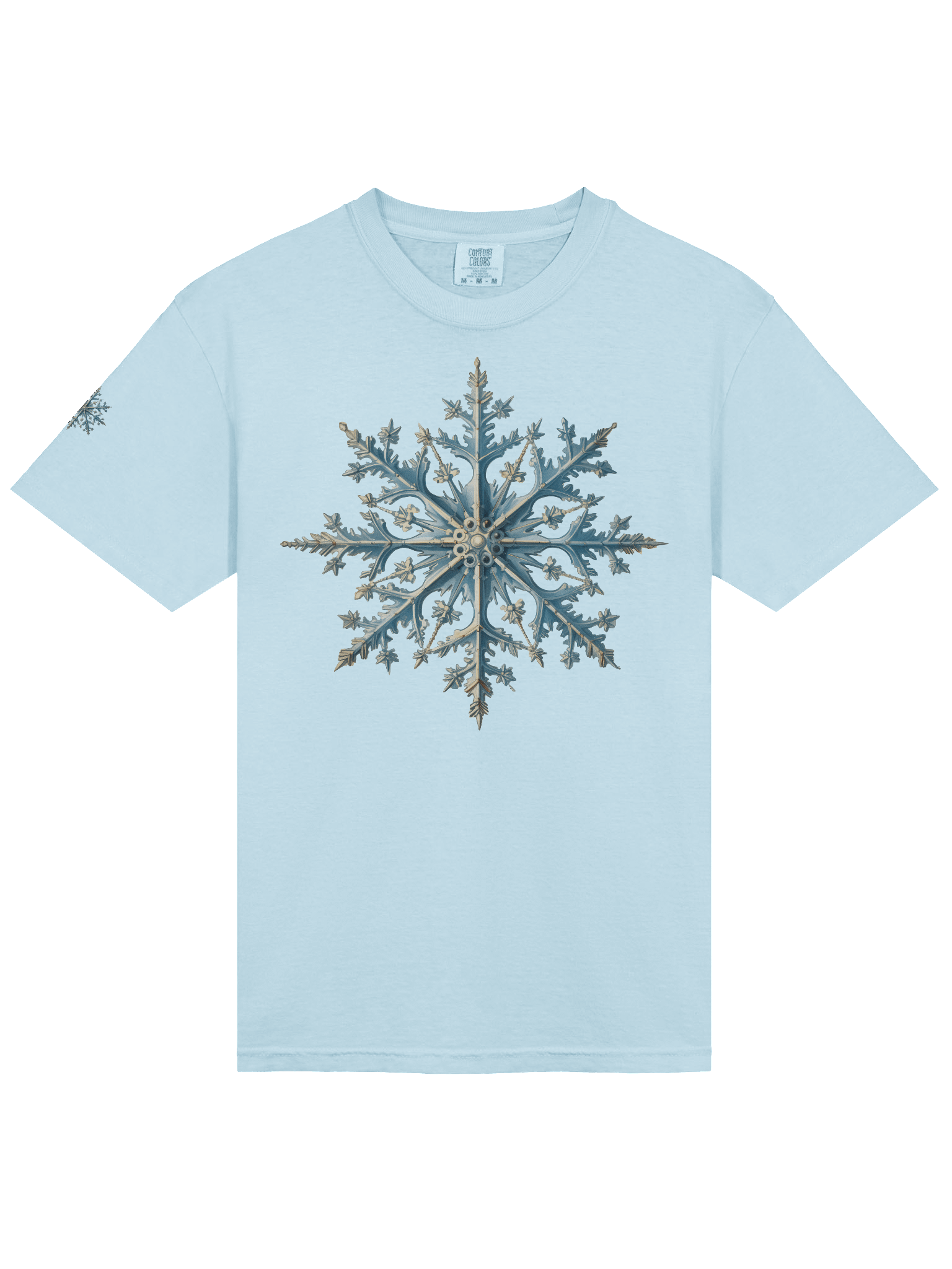 Snowflake Blue T-Shirt product image (3)