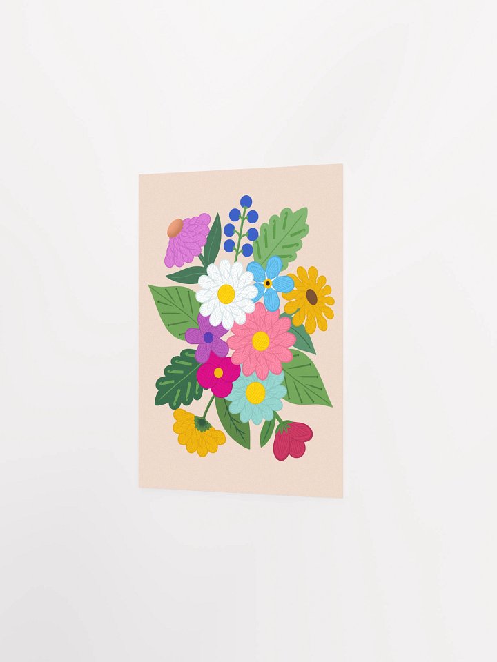 Floral Yarn Poster product image (2)