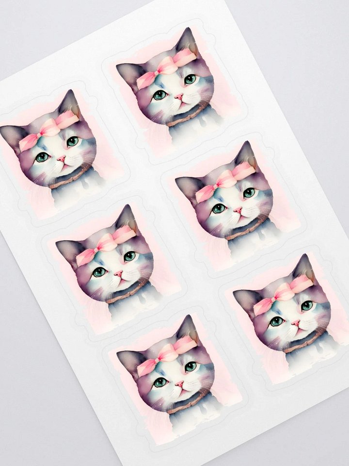 Pretty Kitty With Pink Bow product image (1)