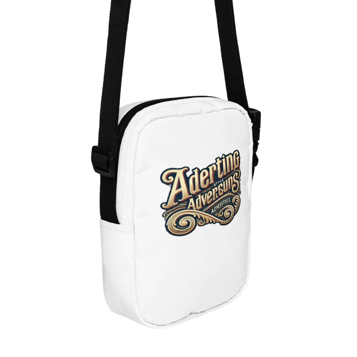 Vintage Typography All-Over Print Crossbody Bag product image (2)