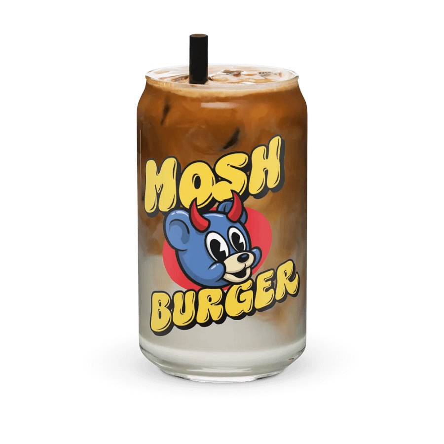 Mosh Burger- Can Shaped Glass product image (8)