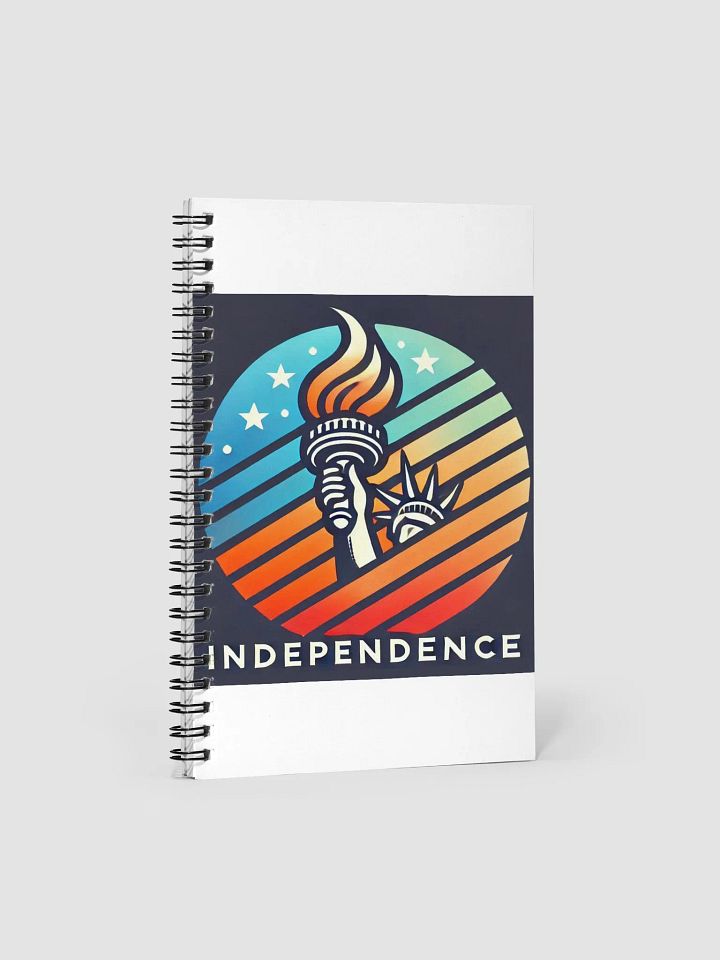 Liberty's Embrace Spiral Notebook product image (1)