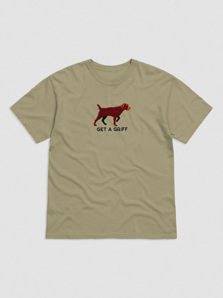Get a Griff T-Shirt(Embroidered) of a Wirehaired Pointing Griffon(Liver) product image (9)