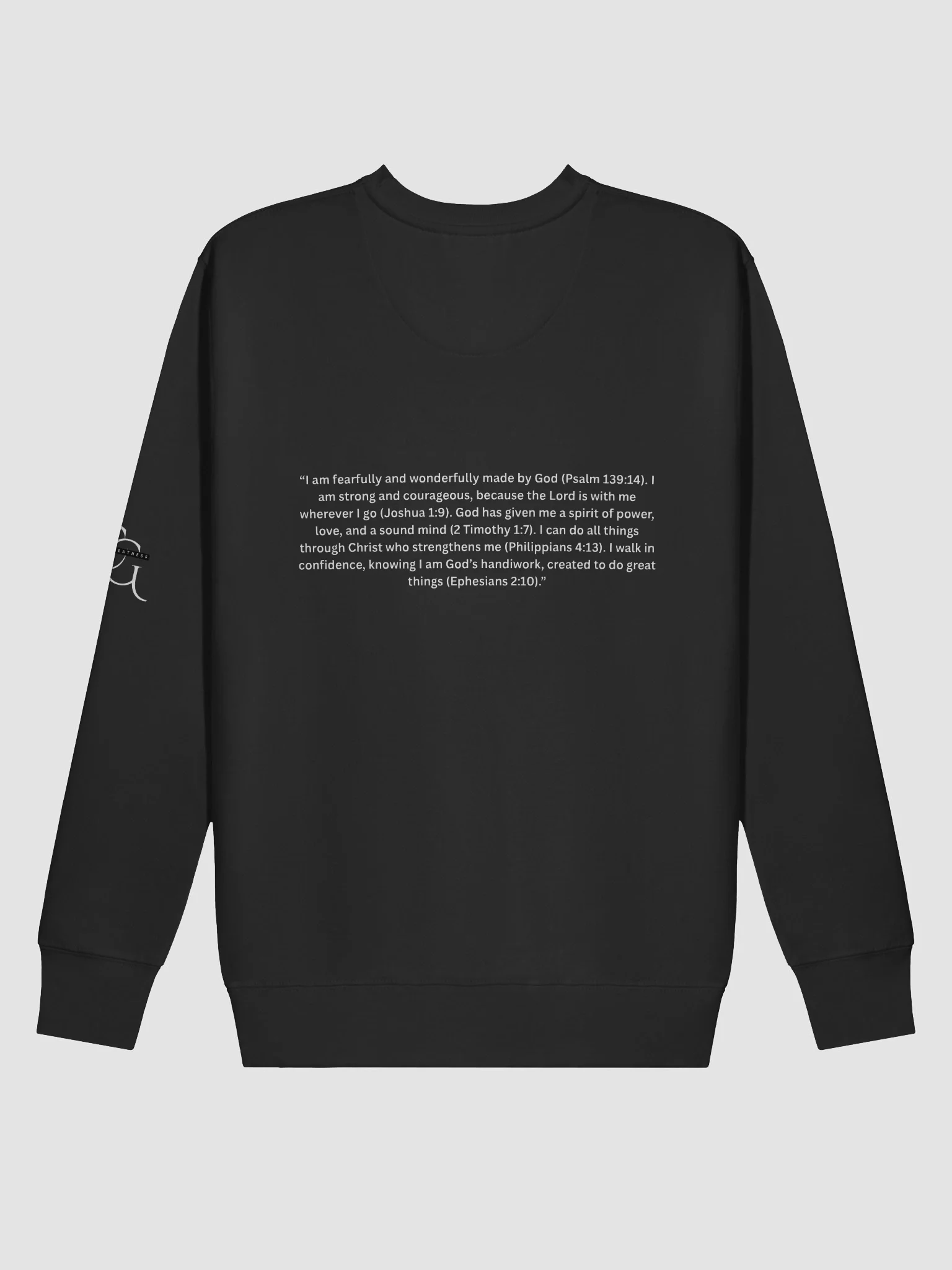 CG Faith Black Sweatshirt product image (5)