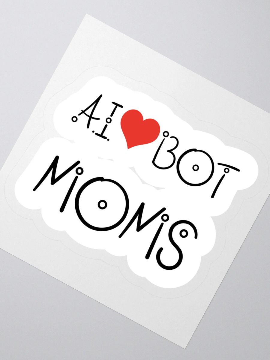 A.I. Heart Bot Moms Sticker product image (2)