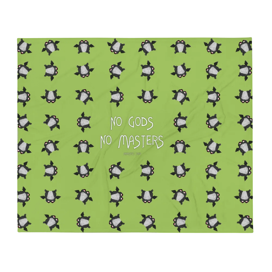 No Gods No Masters Throw Blanket product image (13)