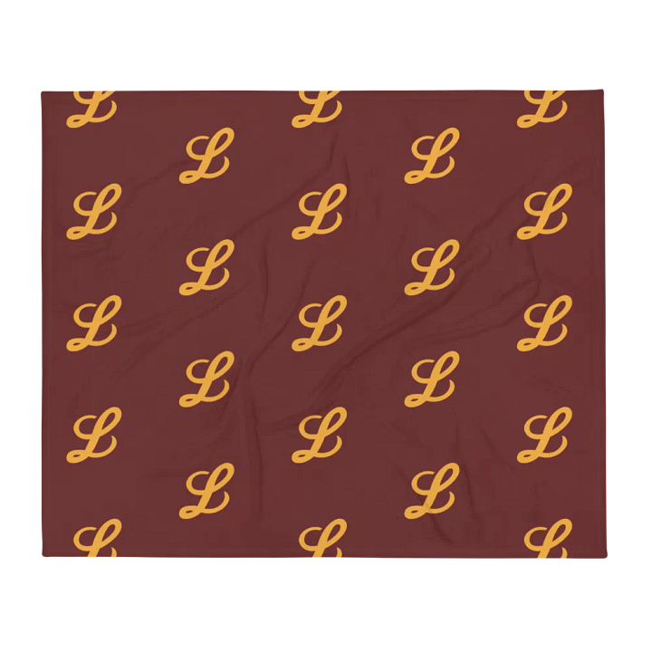 Gold "L" Pattern Blanket product image (1)