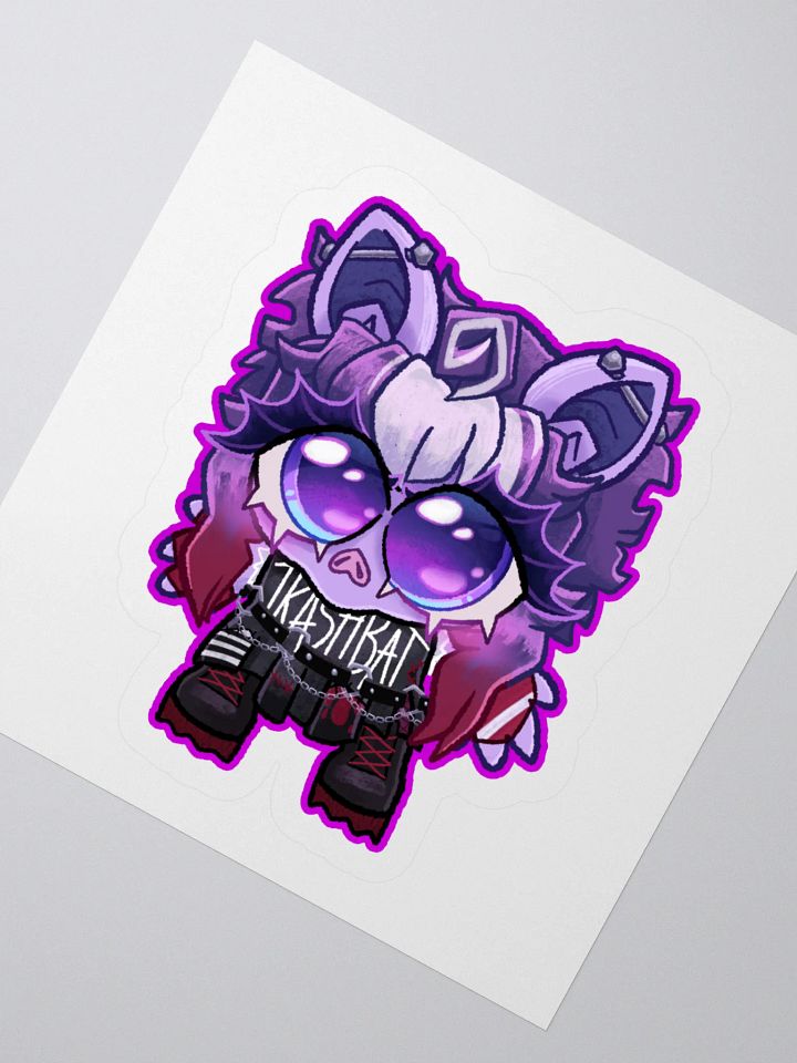Trash Bat Char - smol goober [sticker] product image (6)