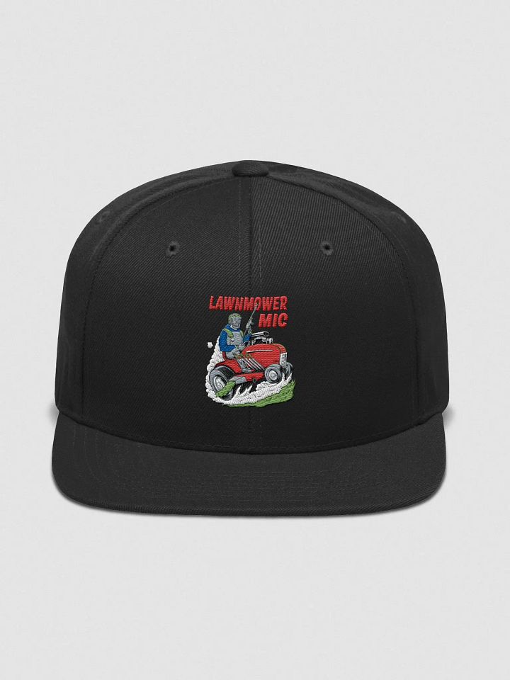 Lawnmower Mic | Embroidered Snapback product image (1)